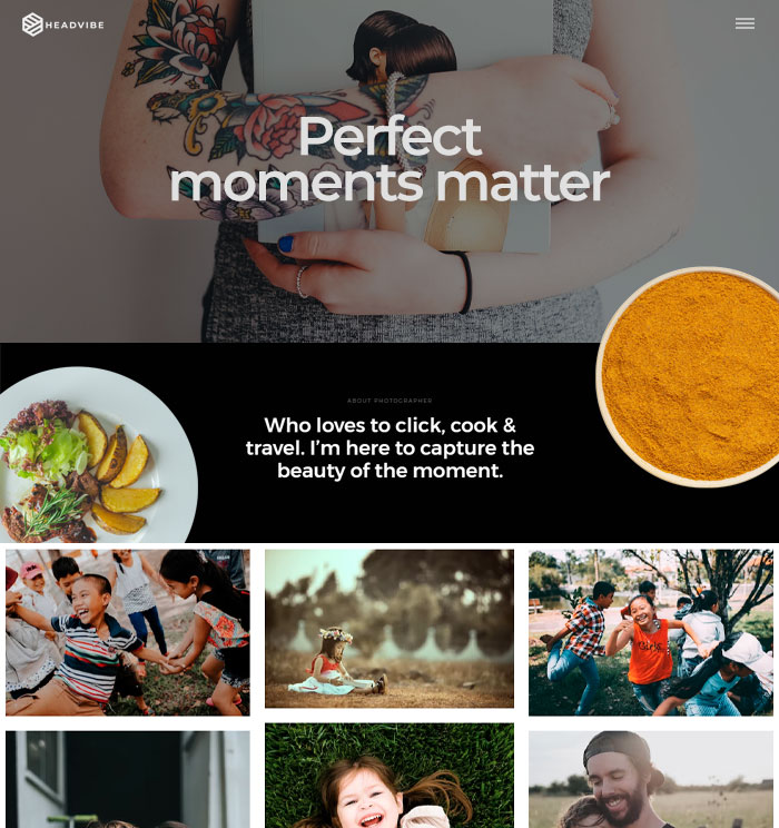 website design photographer Brighton